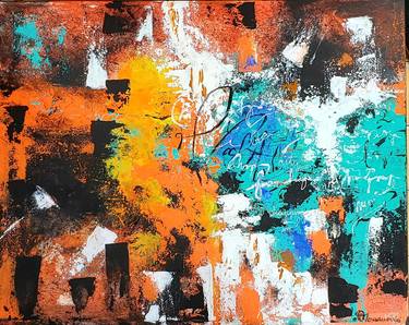 Original Abstract Paintings by Maggie Romanovici