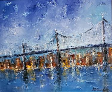 Original Impressionism Landscape Paintings by Maggie Romanovici