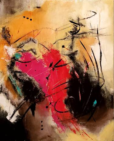 Original Abstract Paintings by Maggie Romanovici