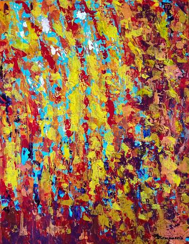 Original Abstract Paintings by Maggie Romanovici