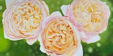 Print of Art Deco Floral Paintings by Shobika Sekar