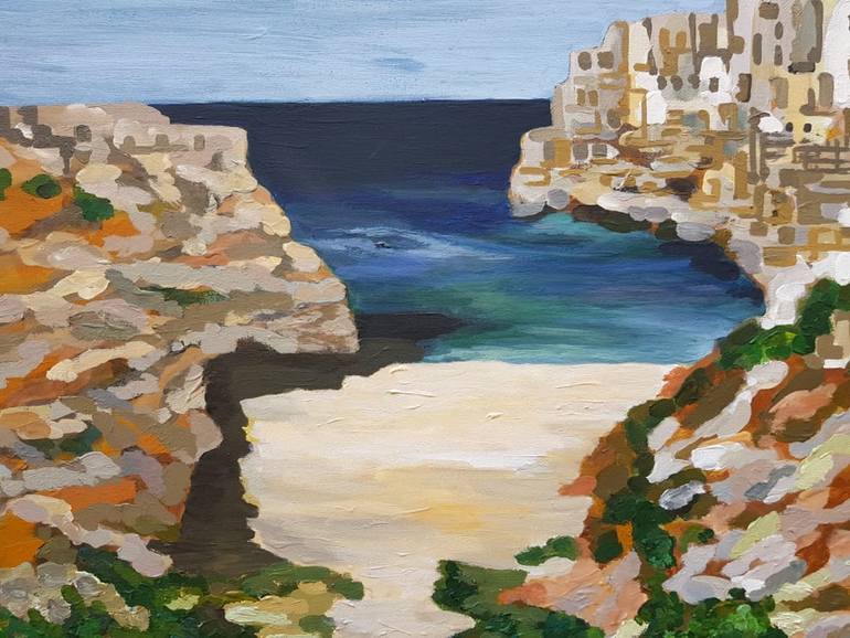 Original Abstract Expressionism Nature Painting by Svetlana Selezneva