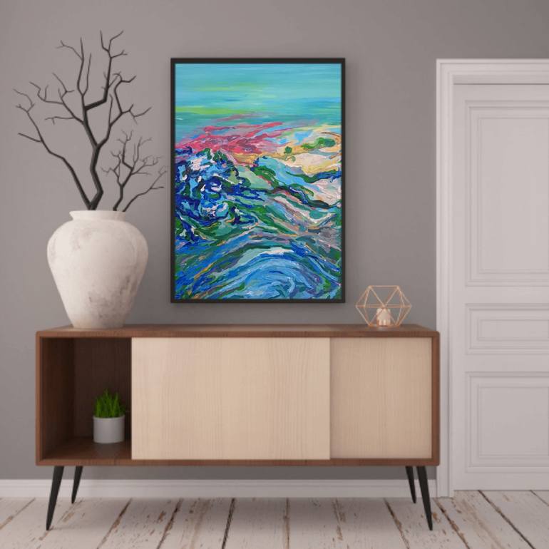 Original Expressionism Abstract Painting by Svetlana Selezneva