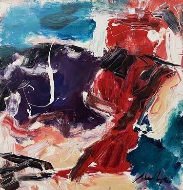 Original Abstract Expressionism Abstract Paintings by Laureen Weaver