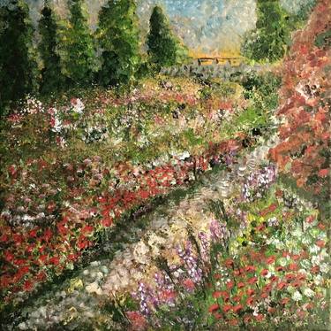 Original Impressionism Landscape Paintings by Kattie Art