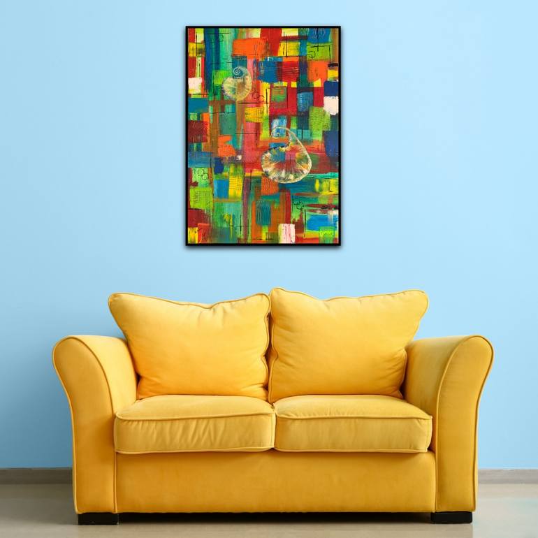 Original Abstract Painting by Kattie Art