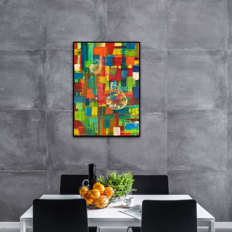 Original Abstract Painting by Kattie Art