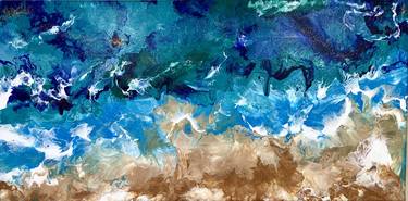 Print of Abstract Water Paintings by Kattie Art
