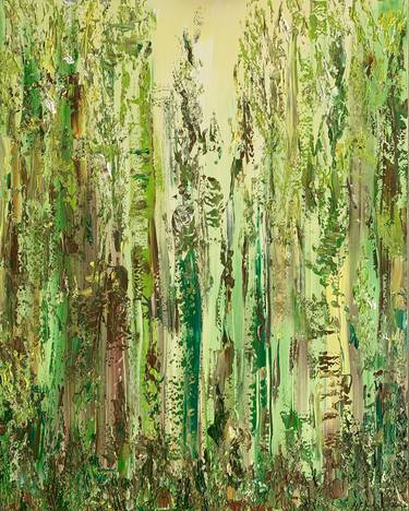 Original Abstract Nature Paintings by Kattie Art