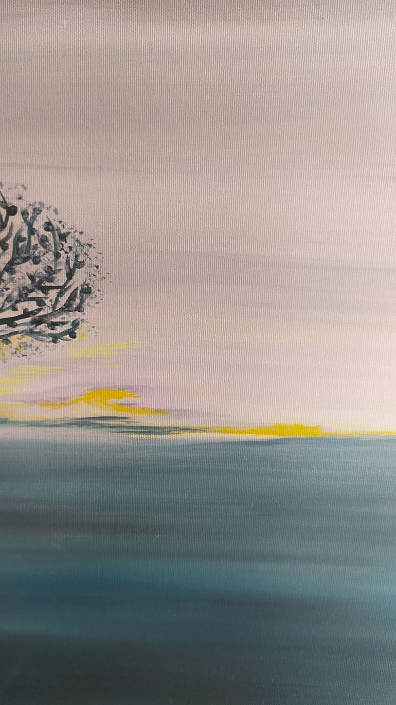 Original Tree Painting by Kattie Art