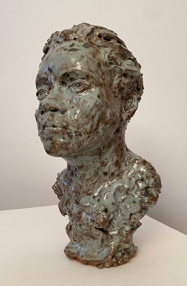 Original Figurative Men Sculpture by Barbara Petit Lisy