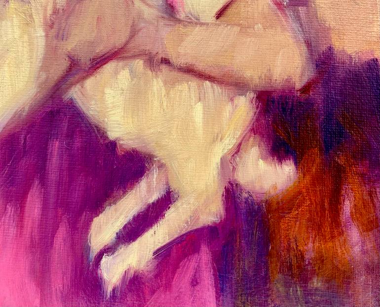 Original Fauvism Children Painting by Barbara Petit Lisy