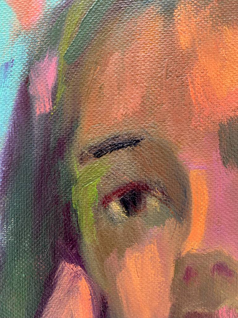 Original Contemporary Women Painting by Barbara Petit Lisy