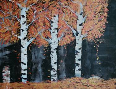 Print of Tree Paintings by Margarita Glambert