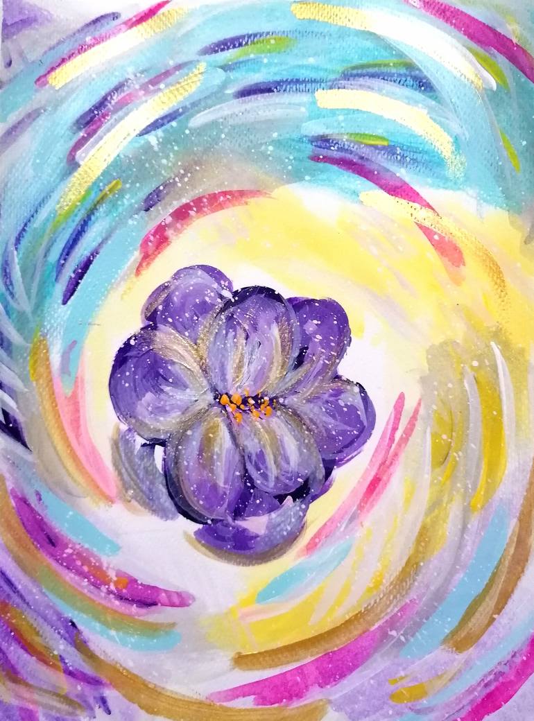 Original Floral Painting by Margarita Glambert