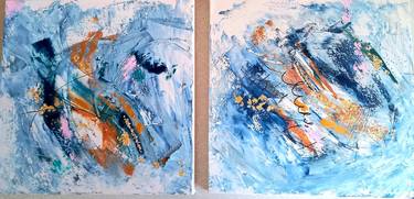 Original Abstract Paintings by Margarita Glambert