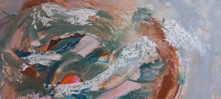 Original Abstract Expressionism Abstract Painting by Margarita Glambert