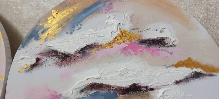 Original Abstract Expressionism Abstract Painting by Margarita Glambert