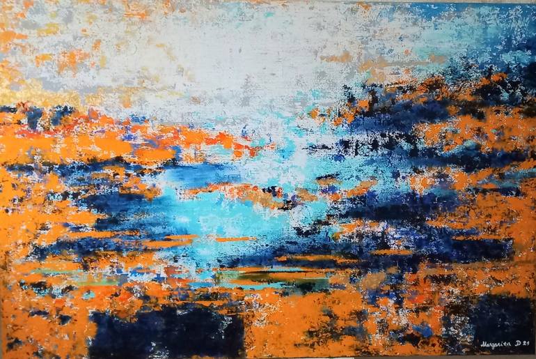 Original Abstract Painting by Margarita Glambert