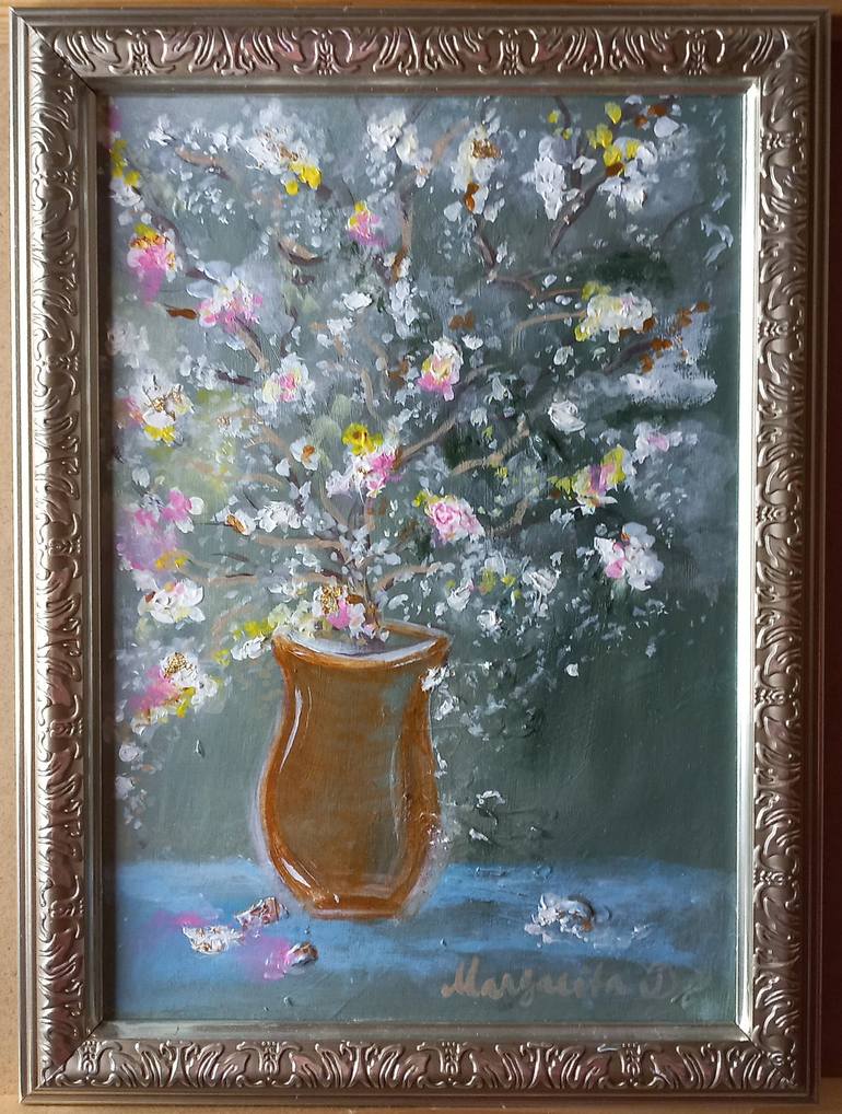 Original Floral Painting by Margarita Glambert