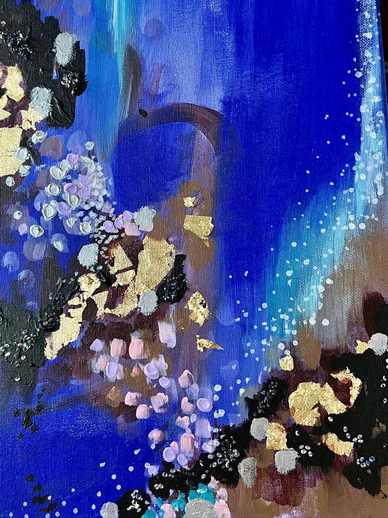 Original Abstract Expressionism Abstract Painting by Margarita Glambert