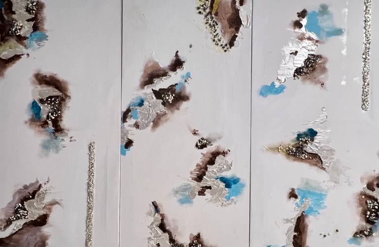 Original Abstract Expressionism Abstract Painting by Margarita Glambert