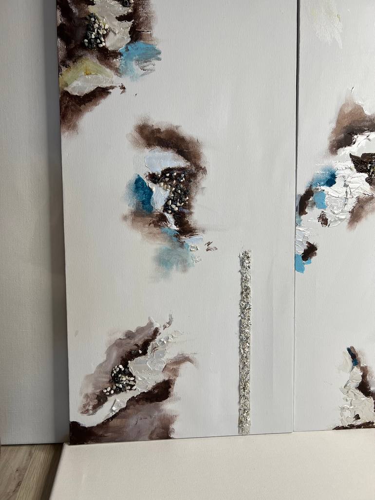 Original Abstract Expressionism Abstract Painting by Margarita Glambert