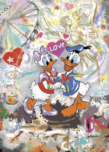 Pop art poster "Daisy Duck" thumb