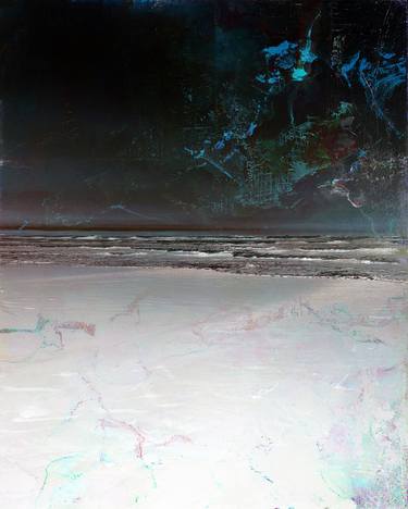 Original Abstract Expressionism Beach Mixed Media by K D