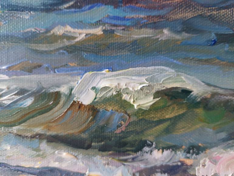 Original Realism Seascape Painting by Katharina Valeeva