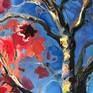 Original painting "Maple in Autumn"
The unique painting by painter Katharina Valeeva

Red leaves on light blue sky
painted in October 2020

Expressive contemporary painting.