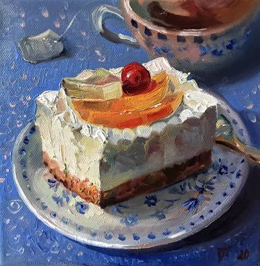 Print of Fine Art Food & Drink Paintings by Katharina Valeeva