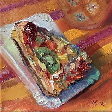 Print of Expressionism Food & Drink Paintings by Katharina Valeeva