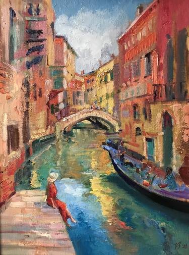 Print of Figurative Travel Paintings by Katharina Valeeva