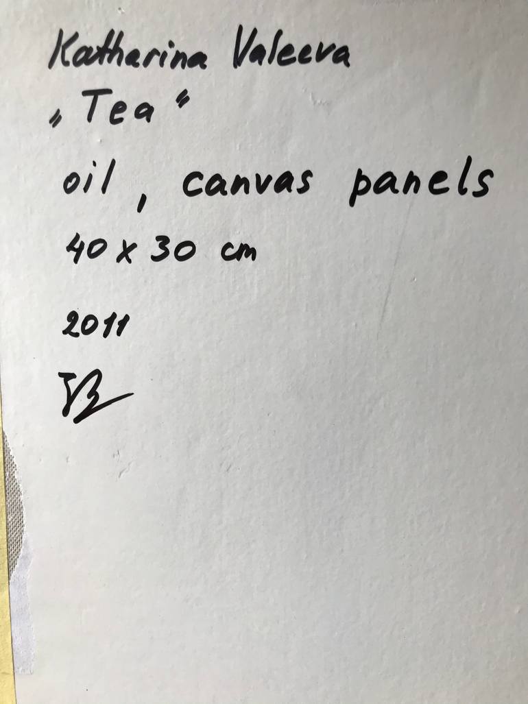 Original Impressionism Food & Drink Painting by Katharina Valeeva