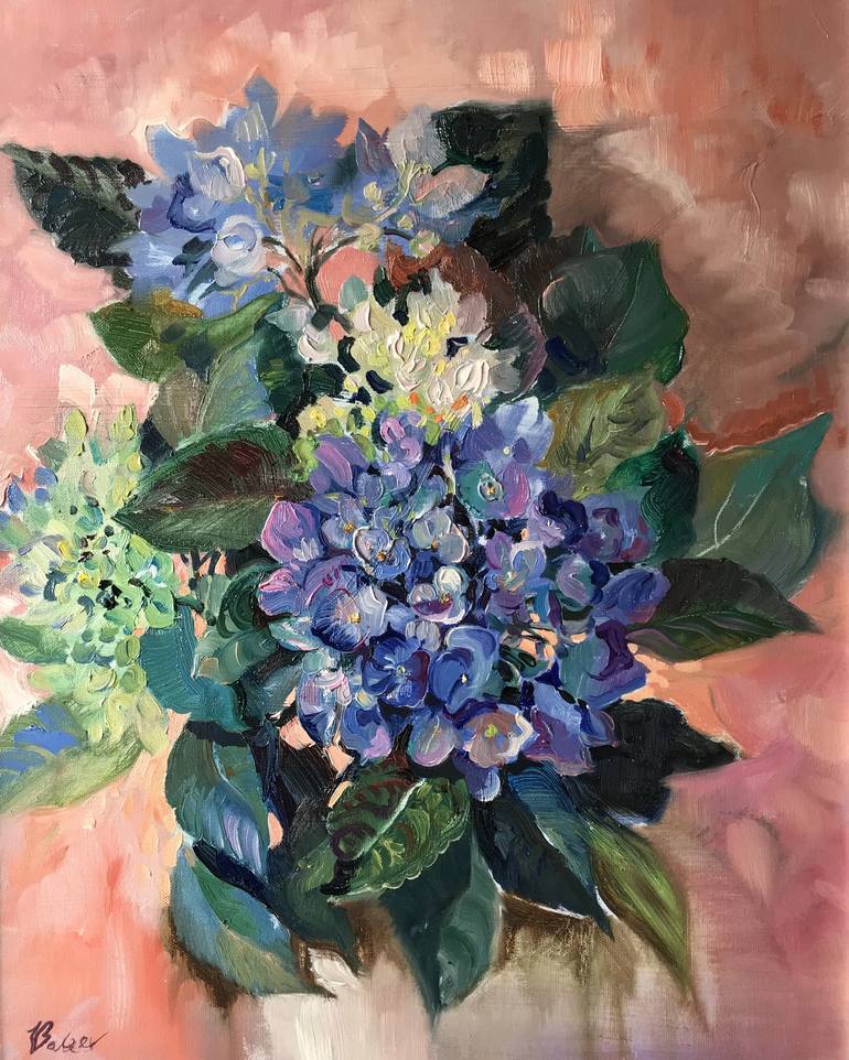 Blue hydrangea - Print