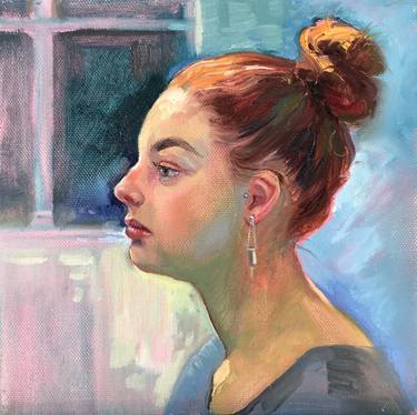 Original Portraiture Women Paintings by Katharina Valeeva