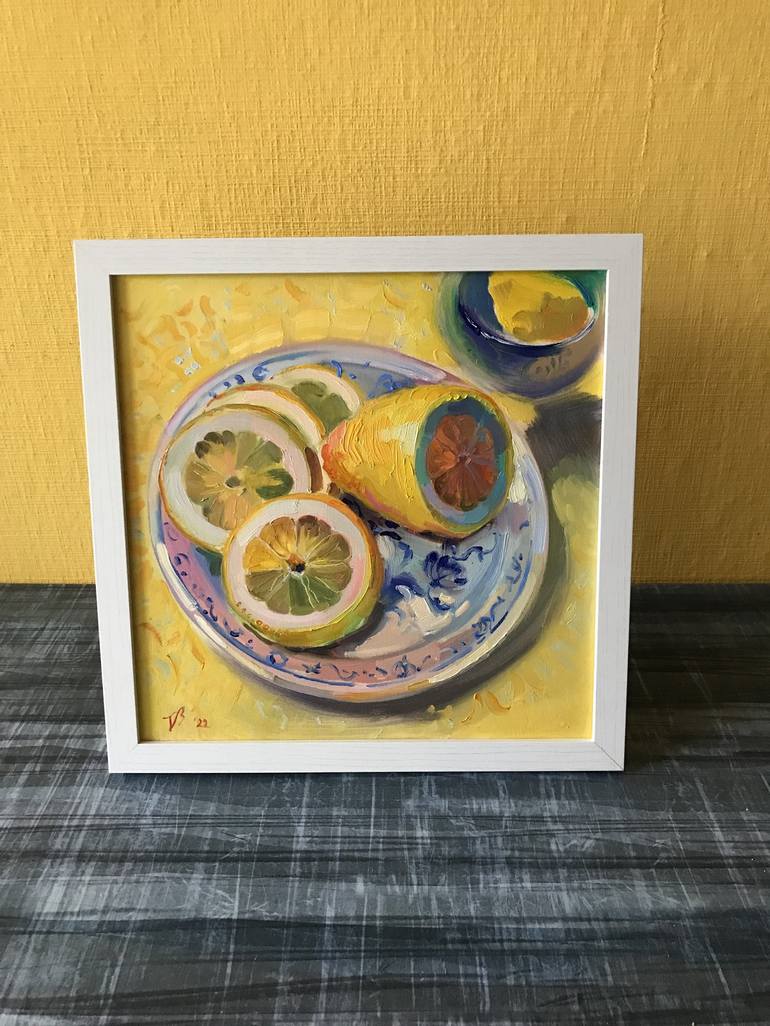 Original Fine Art Food Painting by Katharina Valeeva