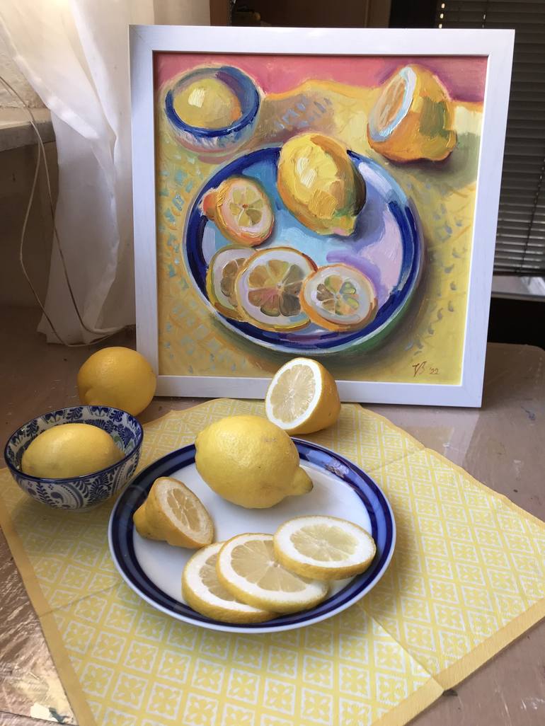 Original Food Painting by Katharina Valeeva