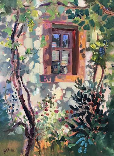 Original Garden Paintings by Katharina Valeeva