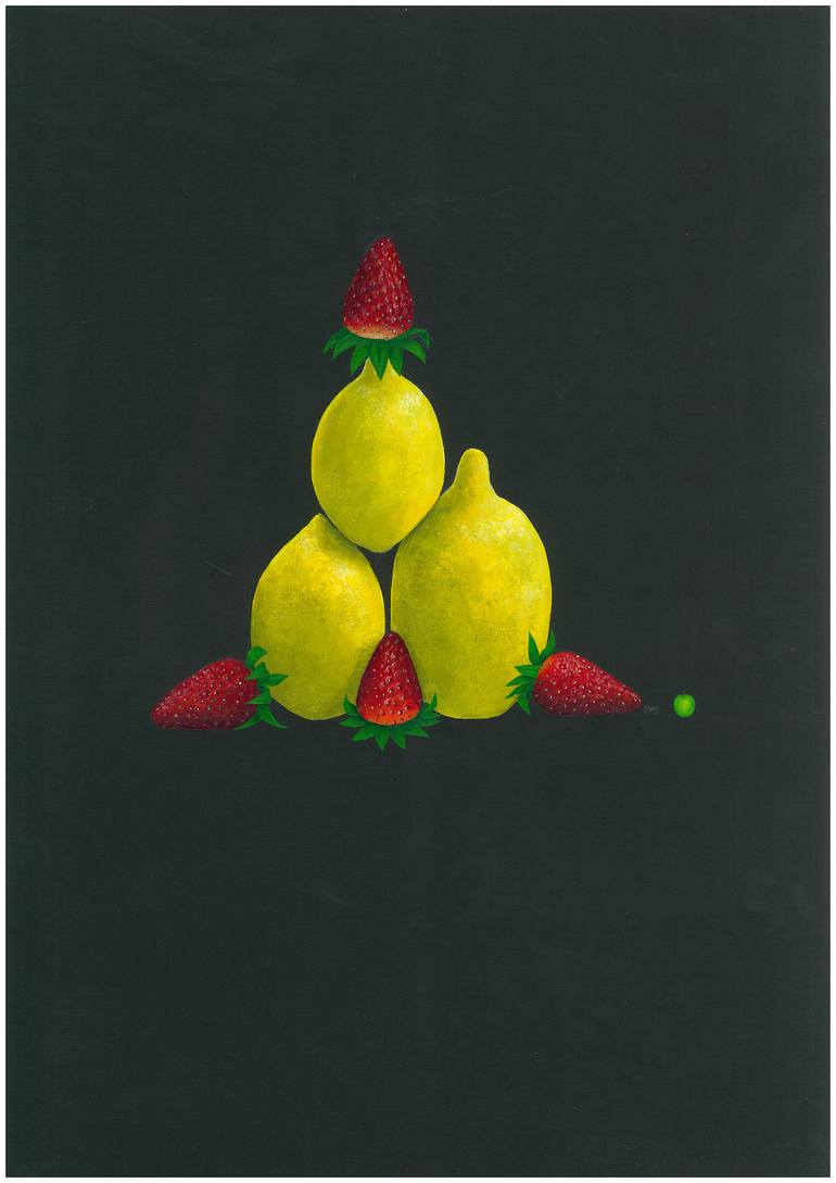 Original Modernism Still Life Painting by Andrew Flint Shipman