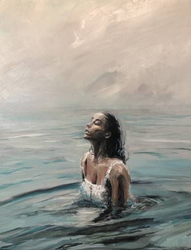 Original Portraiture Water Paintings by alina anon