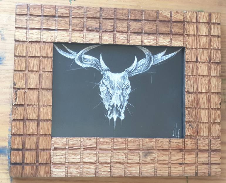 Original Illustration Animal Printmaking by Jason Fullwood