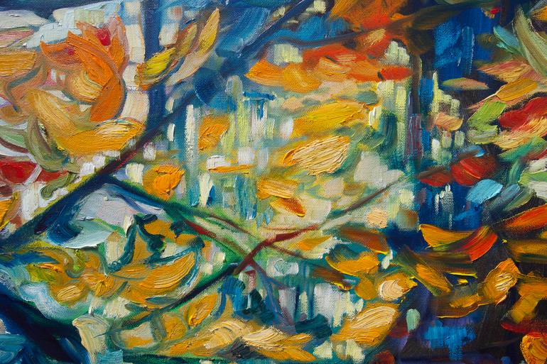 Original Impressionism Landscape Painting by Theresa Rykaczewski