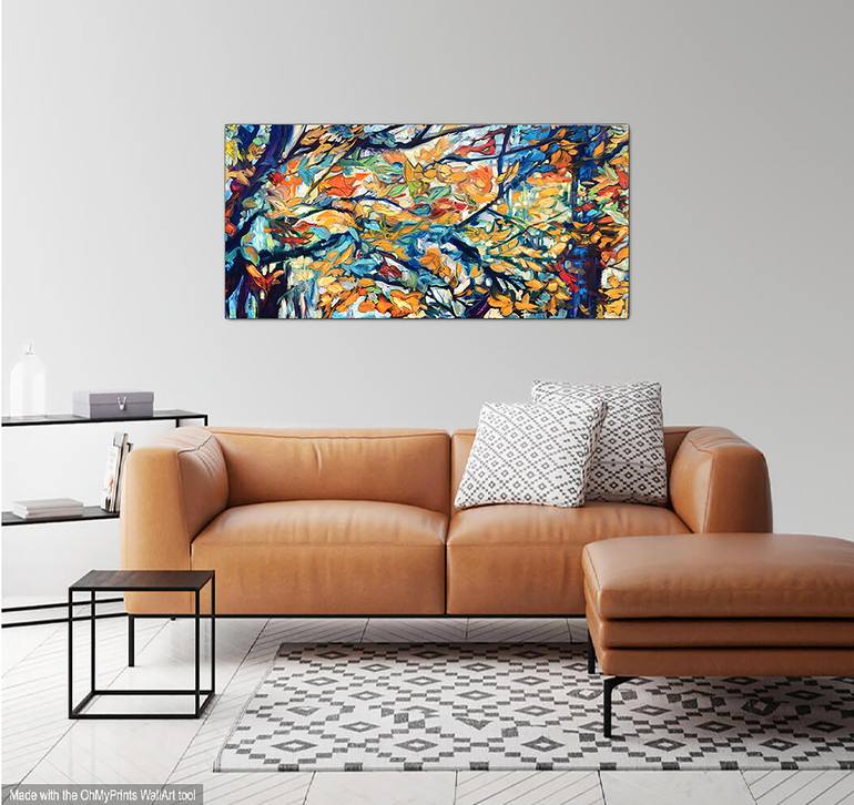 Original Impressionism Landscape Painting by Theresa Rykaczewski