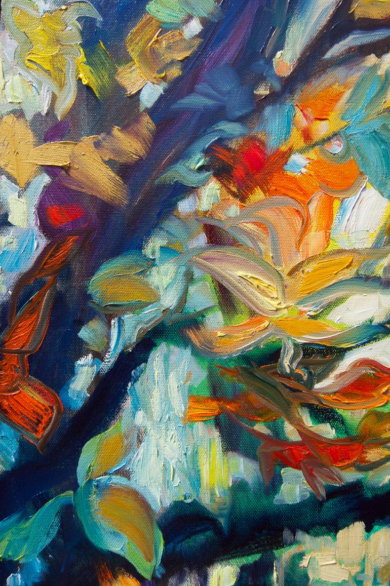 Original Impressionism Landscape Painting by Theresa Rykaczewski