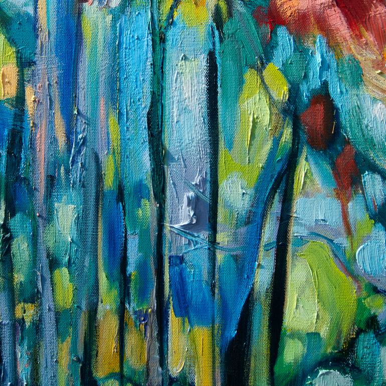 Original Impressionism Landscape Painting by Theresa Rykaczewski