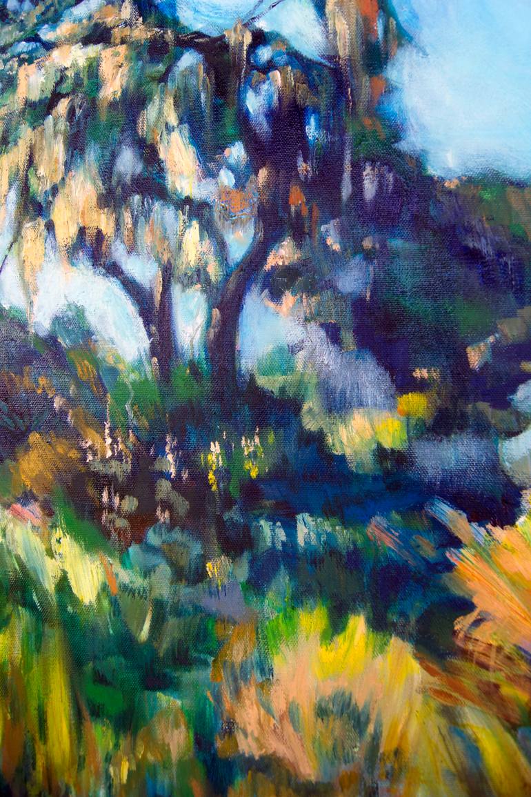 Original Abstract Landscape Painting by Theresa Rykaczewski