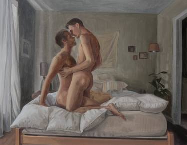 Original Erotic Painting by Ian Stone