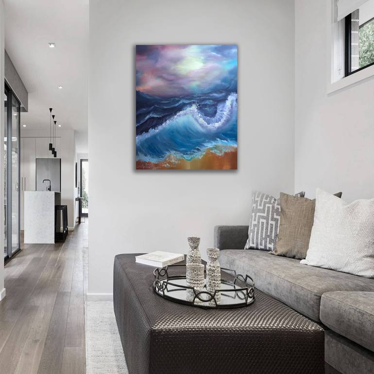 Original Seascape Painting by Ana Bubolea